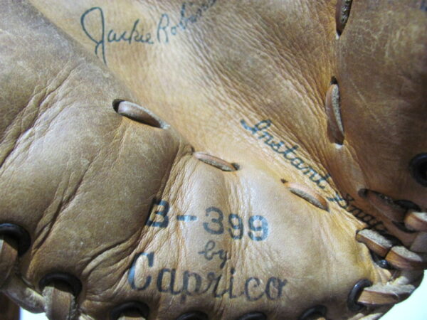 Vintage Jackie Robinson Baseball Glove by Caprico – Game 7 Auctions