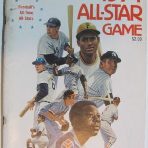 1974 Baseball All Star Game Program Three Rivers Stadium