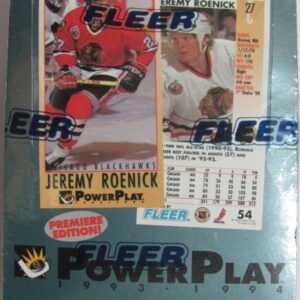 1993-94 Fleer Power Play Hockey Unopened Box