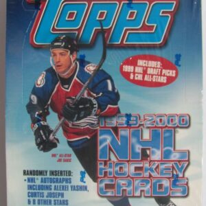 1999-2000 Topps Hockey Unopened Box