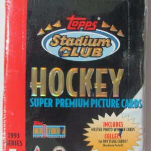 1993 Topps Stadium Club Hockey Series 1 Unopened Box