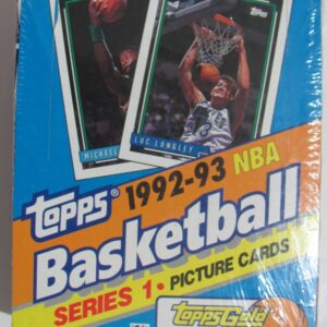 1992-93 Topps Basketball Series 1 Unopened Box