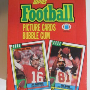 1990 Topps Unopened Football Wax Box