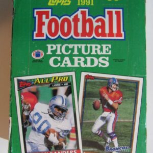 1991 Topps Unopened Football Wax Box