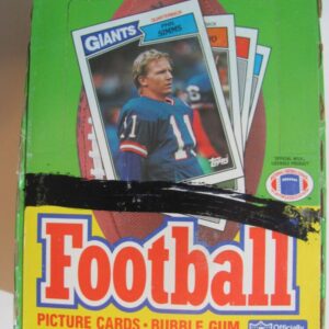 1987 Topps Unopened Football Wax Box
