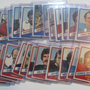 1976 Wonder Bread Complete Football Set