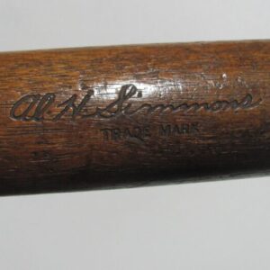 1932 Al Simmons Store Bat Louisville Slugger Powerized Bone Rubbed