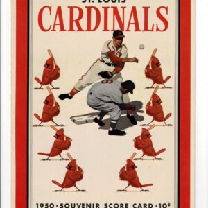 1950 St. Louis Cardinals v. New York Giants Program