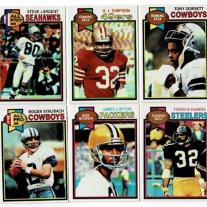 1979 Topps Football Complete Set Earl Campbell Rookie