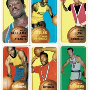 Lot of 75 1970-71 Topps Basketball w/ HOF