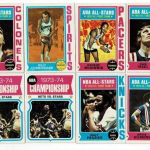 Lot of 95 1974-75 Topps Basketball w/ 50 HOFers & 10 Scratch Off Cards