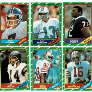 1986 Topps Football Complete Set
