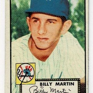 1952 Topps - Billy Martin #175 White Back