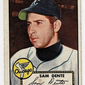 1952 Topps #304 Sam Dente