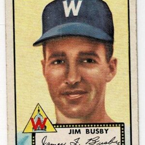 1952 Topps #309 Jim Busby