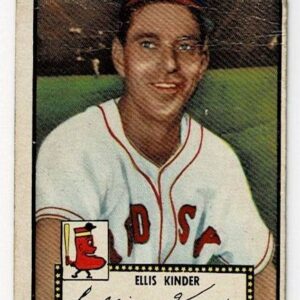 1952 Topps #78 Ellis Kinder Black Back
