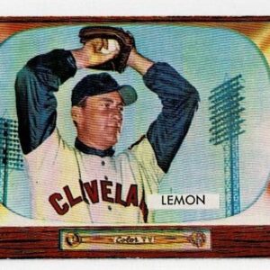 1955 Bowman Bob Lemon #191