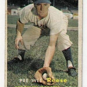 1957 Topps Pee Wee Reese #30