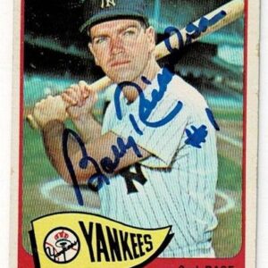 1965 Tops Bobby Richardson Signed and Inscribed Card