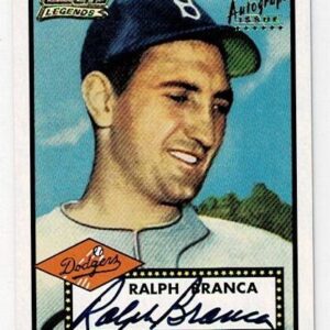 2001 Topps Team Topps Legends 1952 Style Ralph Branca