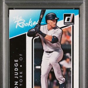 2017 Panini Donruss Aaron Judge The Rookies #TR-8 PSA 9
