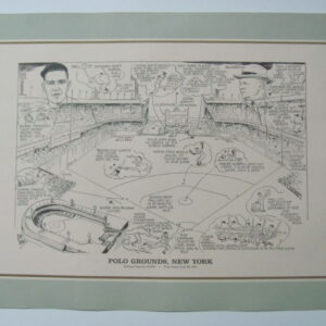 1990 Sporting News Litho Print Polo Grounds New York Giants