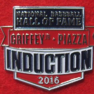 2016 Baseball Hall of Fame Induction Pin Griffey, Piazza