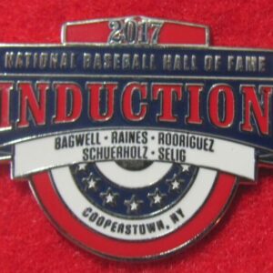 2017 Baseball Hall of Fame Induction Pin Bagwell et.al.