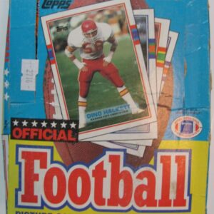 1989 Topps Football Unopened Wax Box