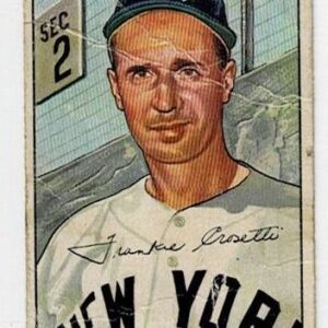 1952 Bowman Frank Crosetti #252