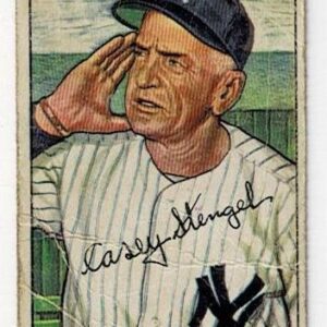 1952 Bowman Casey Stengel #217
