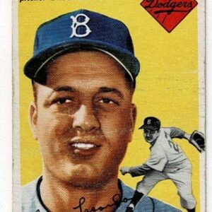 1954 Topps Tom Lasorda Rookie #132