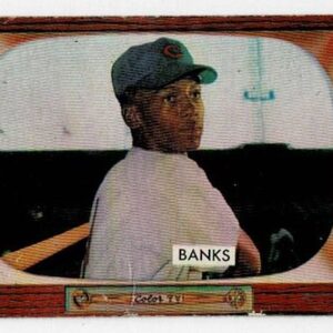 1955 Bowman Ernie Banks #242