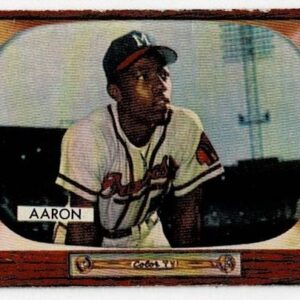 1955 Bowman Hank Aaron #179