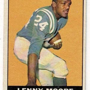 1961 Topps Football Lenny Moore #2