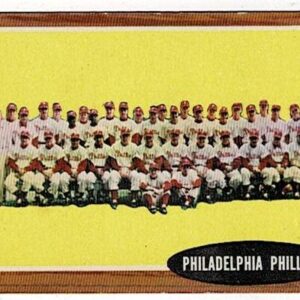 1962 Topps Philadelphia Phillies Team #294