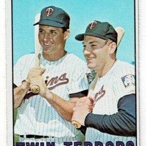 1967 Topps Twin Terrors Harmon Killebrew #334