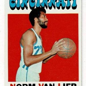 1971-72 Topps Basketball Norm van Lier #19