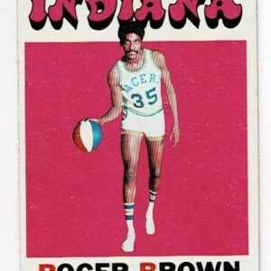 1971-72 Topps Basketball Roger Brown Rookie #225