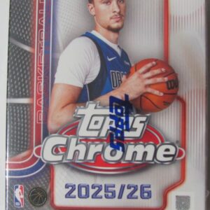 2025-26 Topps Chrome Blaster Box 7 Packs w/ 4 Cards per Pack