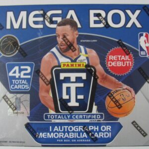 2024-25 Panini Totally Certified NBA Basketball Mega Box New Factory Sealed