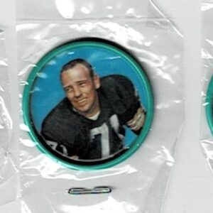 1962 Salada Football Coins Green Bay Packers Lot of 3