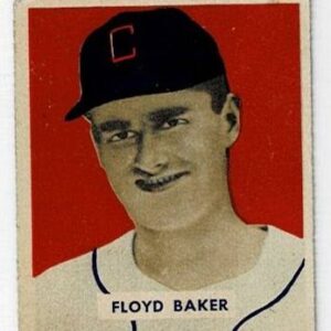 1949 Bowman Baseball Floyd Baker #119