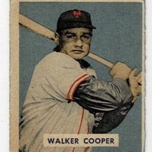1949 Bowman Baseball Walker Cooper #117