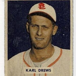1949 Bowman Baseball Karl Drews #188