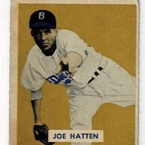 1949 Bowman Baseball Joe Hatten #116