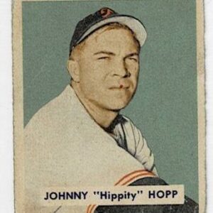 1949 Bowman Baseball Johnny Hopp #207