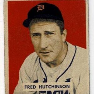1949 Bowman Baseball Fred Hutchinson #196
