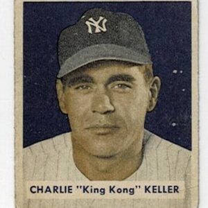 1949 Bowman Baseball Charlie King Kong Keller #209
