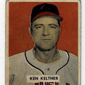 1949 Bowman Baseball Ken Keltner #125